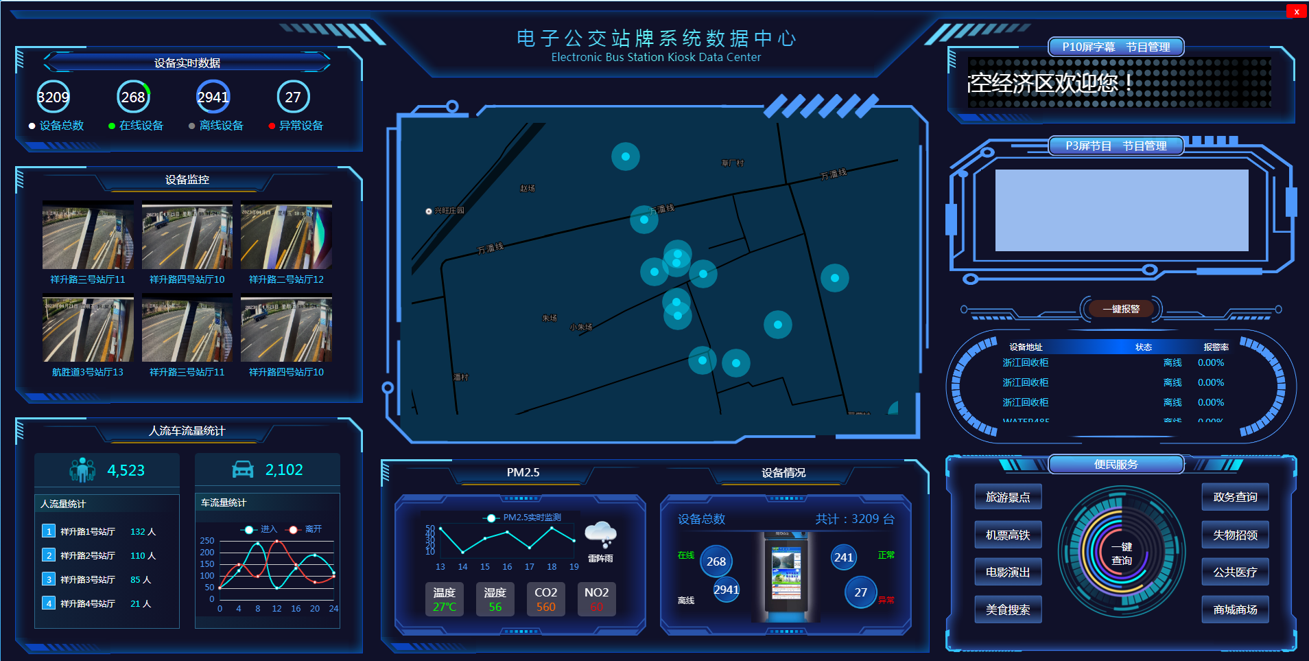 電子公交站牌系統(tǒng)