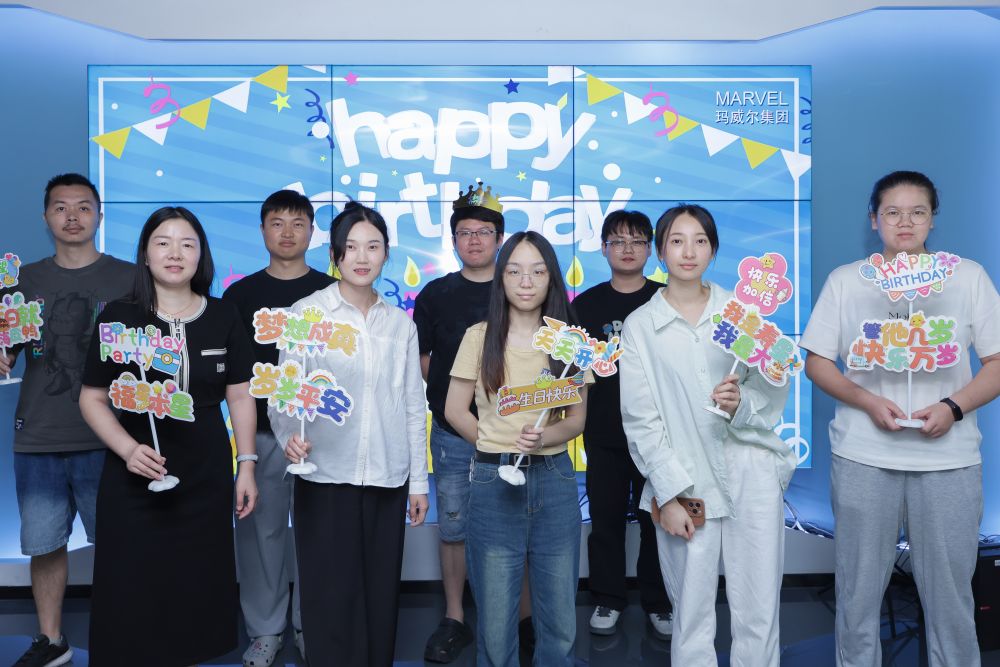 瑪威爾員工5月生日會｜一歲一禮，歲歲歡喜！